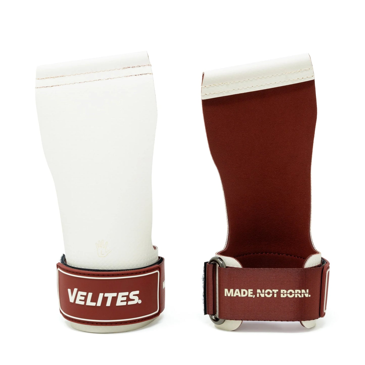 Velites Quad Ultra No Chalk  Hand Grips | White