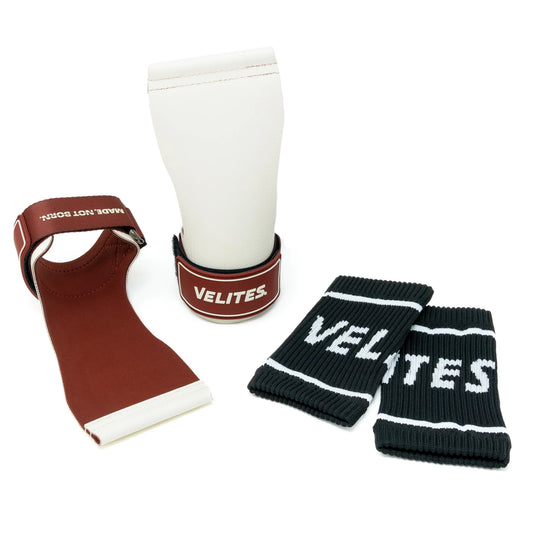 Velites Quad Ultra No Chalk  Hand Grips | White