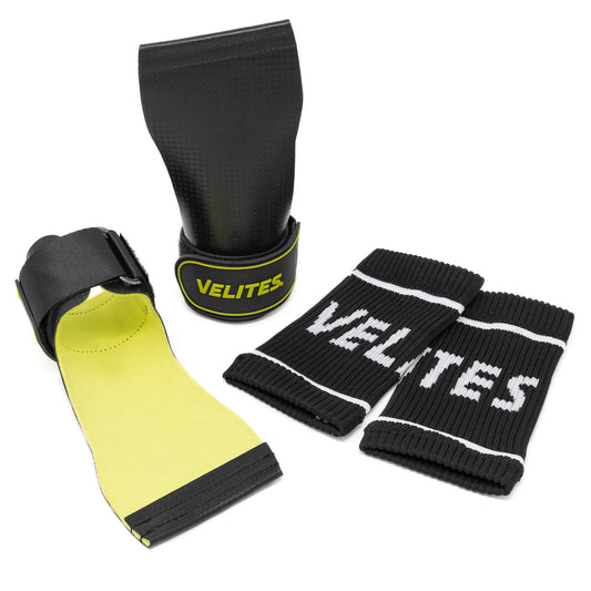 Velites Quad Ultra No Chalk  Hand Grips | Black