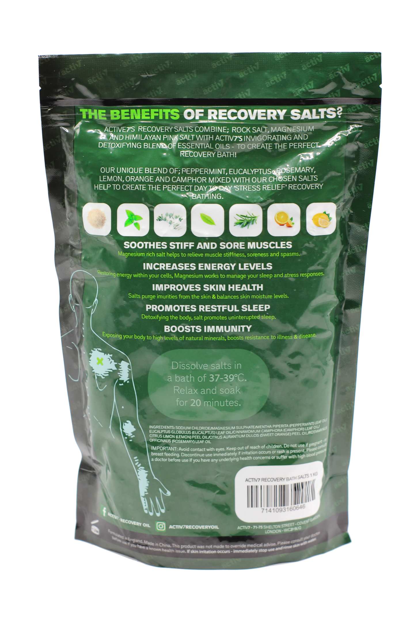 Activ7 Recovery Bath Salts