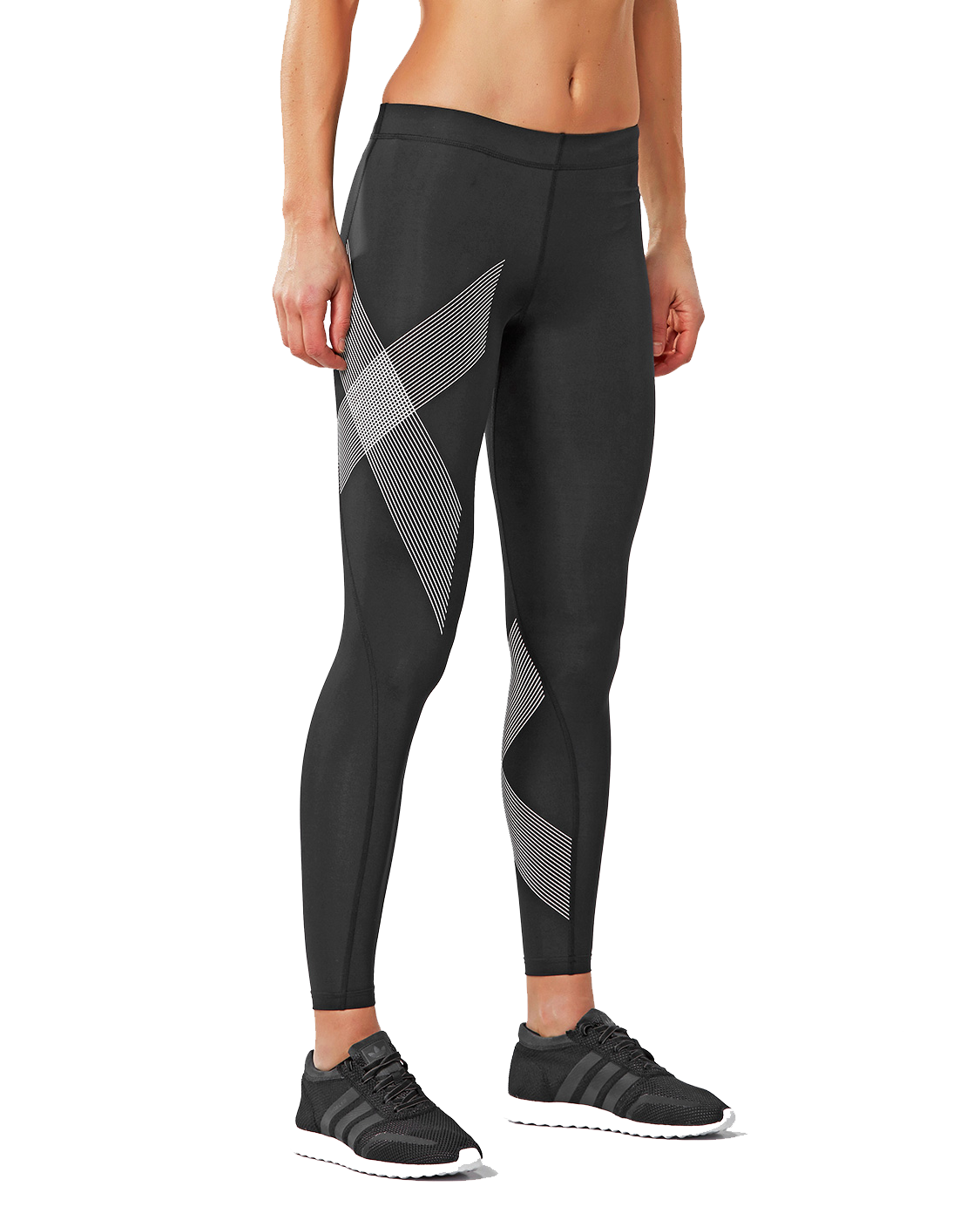 2XU Womens TR2 Compression Tights | Black | WOD Gear UK | RXROX