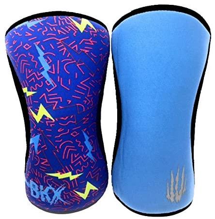 Bear KompleX Knee Supports  | 7mm Lightening & Blue Reversible (Pair)