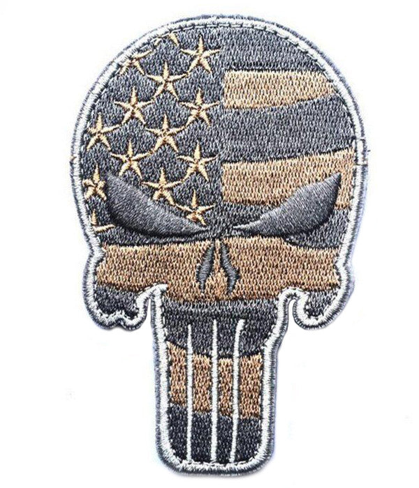 Morale Patch | Punisher US Flag | WOD Gear UK | RXROX