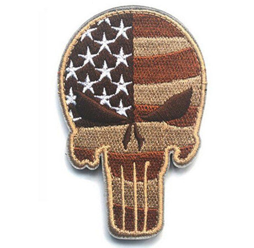 Morale Patch | Punisher US Flag | WOD Gear UK | RXROX