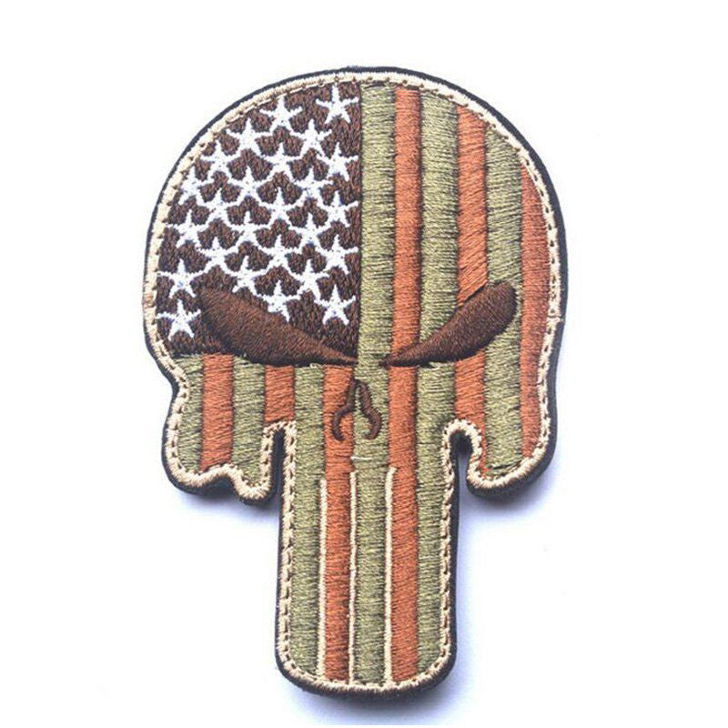 Morale Patch | Punisher US Flag | WOD Gear UK | RXROX